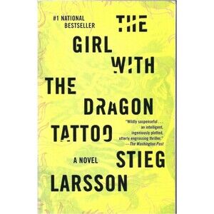 The Girl with the Dragon Tattoo by Larsson, Stieg Paperback Book Novel